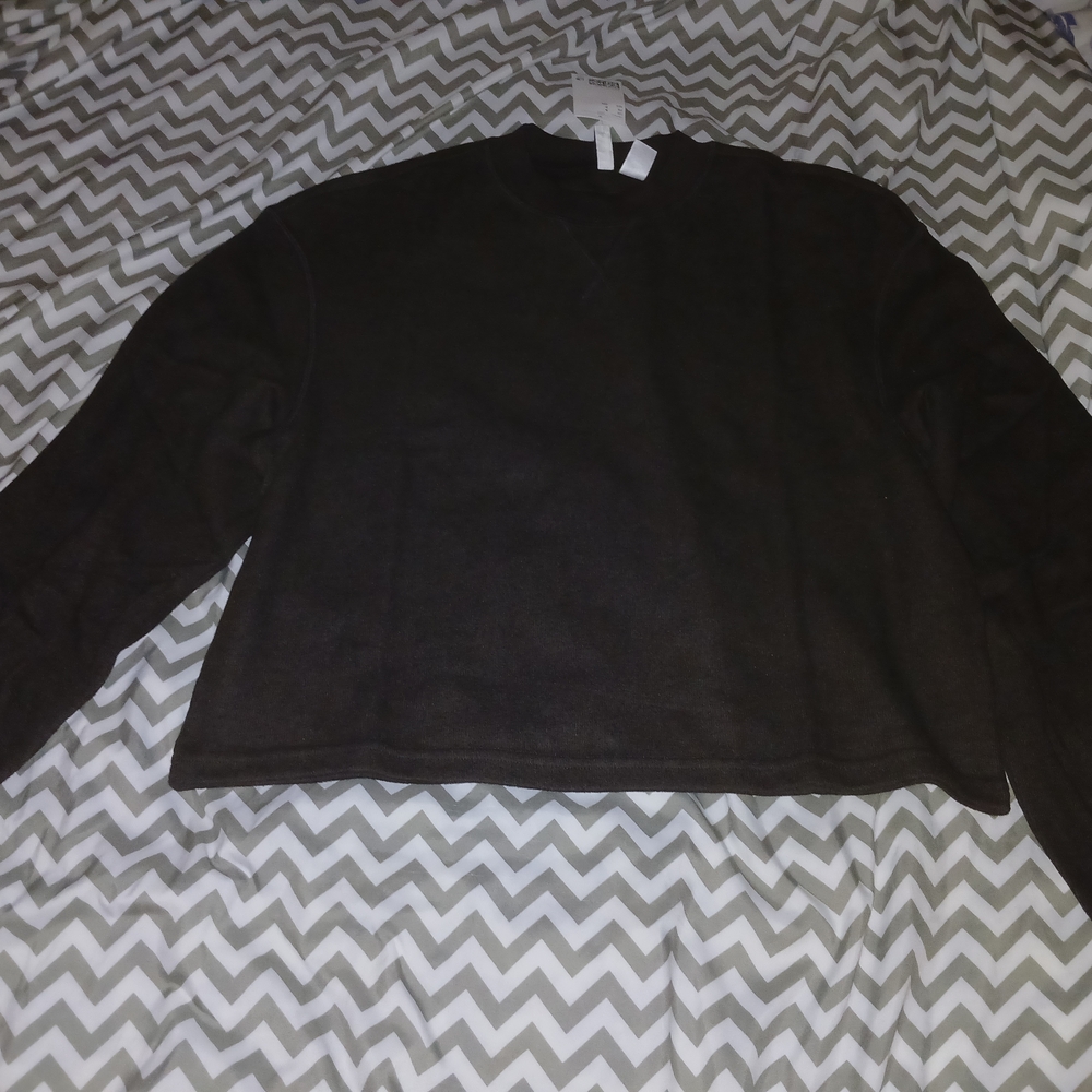 Divided Black Crew Neck Sweater